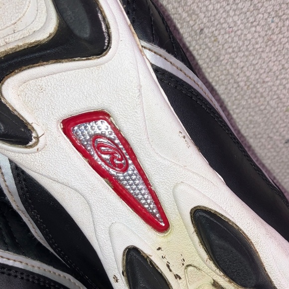 Rawlings men’s size 10 turf soccer / football Athletic Shoes stitched metal pins - Picture 6 of 14